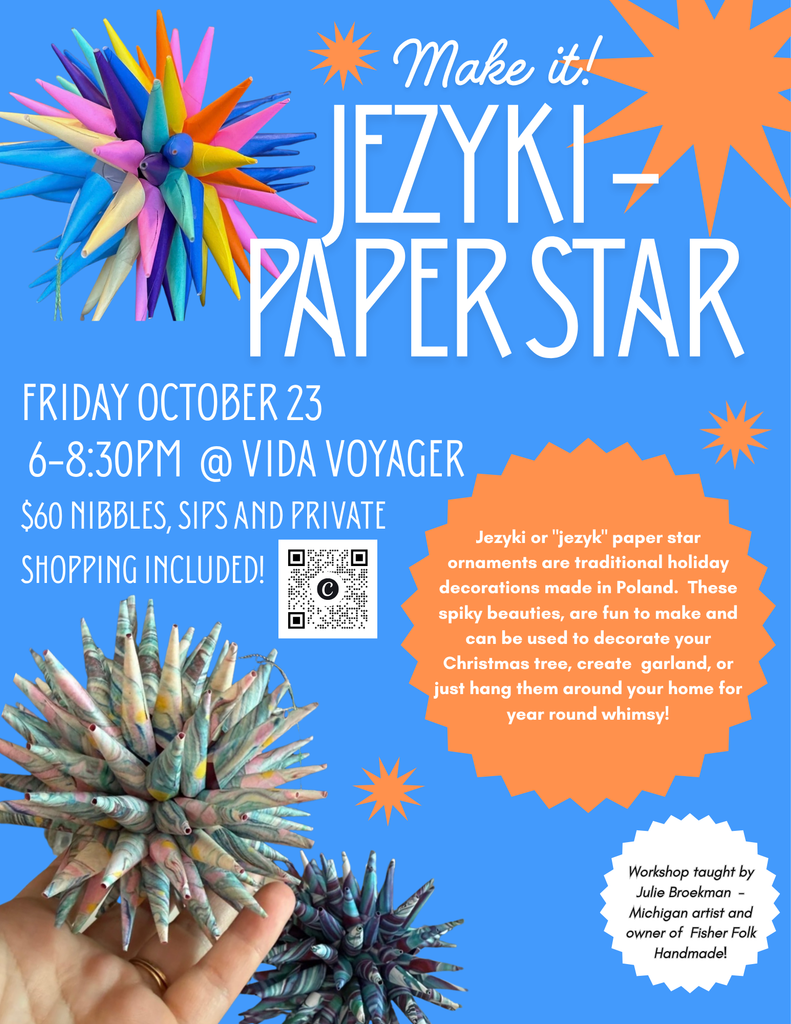 Join us next Friday 10/23! We're making paper stars!