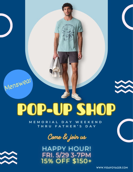 Pop Up Happy Hour Friday May 29th 3-7pm