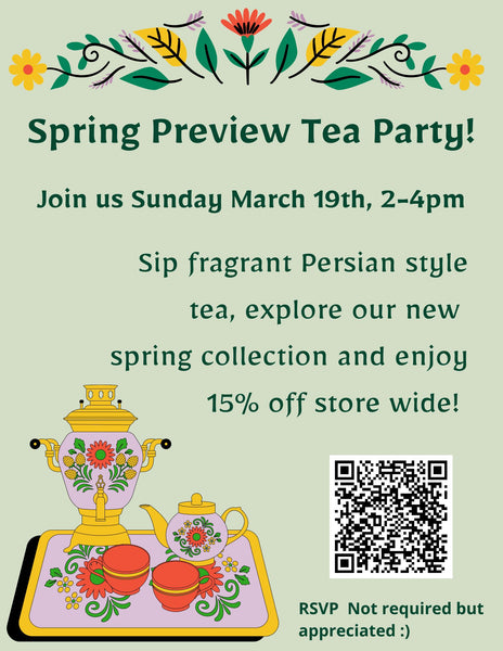 Spring Preview Tea Party