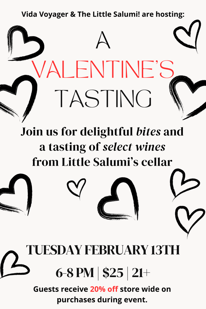 A Valentine's Tasting Event: February 13, 2024