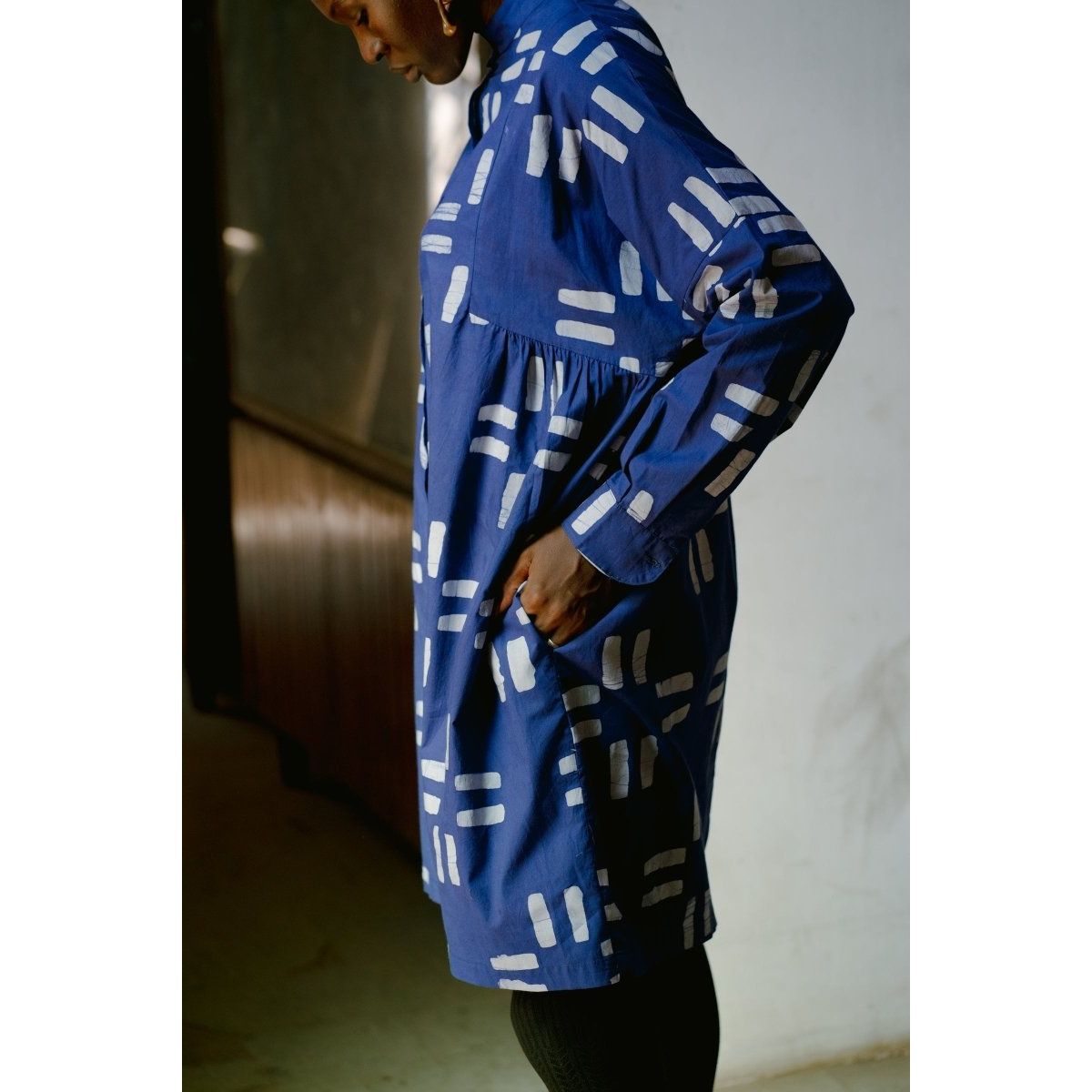 ghana design dresses Bintarealwax Ankara African Dresses for Women Traditional Ghana Elegant Short Sleeve High Waist African Print Maxi Dress Africa Clothing Wedding