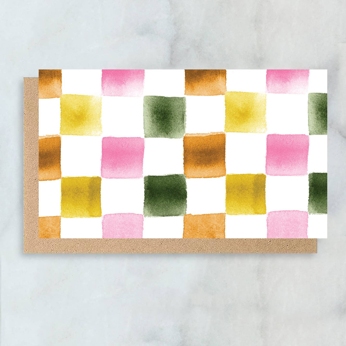 Checkerboard Mini Cards- Boxed Set of 6 | Vida Voyager
